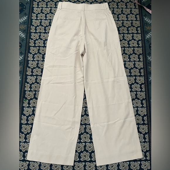 NWT Everlane The Way High Drape Pant Sandstone 4 Short - Picture 3 of 9